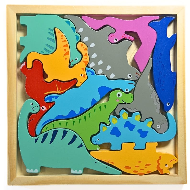 Colorful Wooden Puzzle | Early Learning Toy for Children
