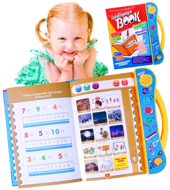 E Book for Kids Early Education - Intelligence Book for Kids - Educational Toy