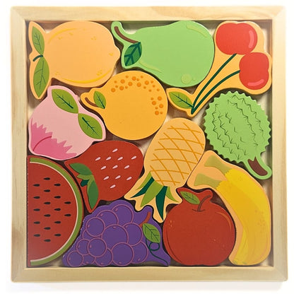 Colorful Wooden Puzzle | Early Learning Toy for Children