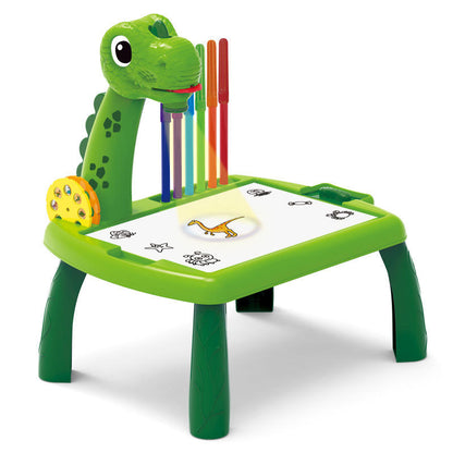 LED Projector Drawing Table for Kids- Random Color/Design