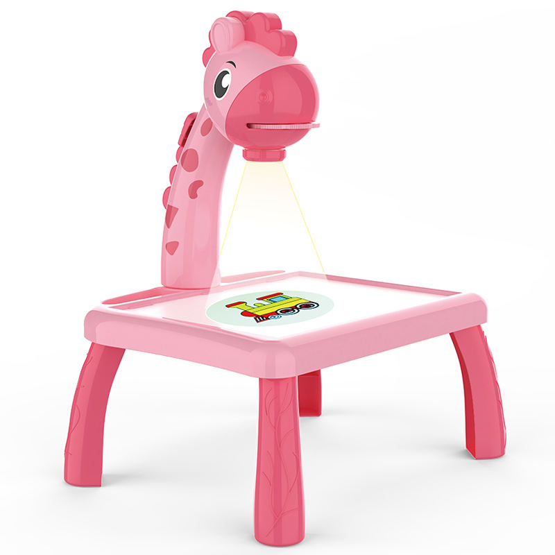 LED Projector Drawing Table for Kids- Random Color/Design