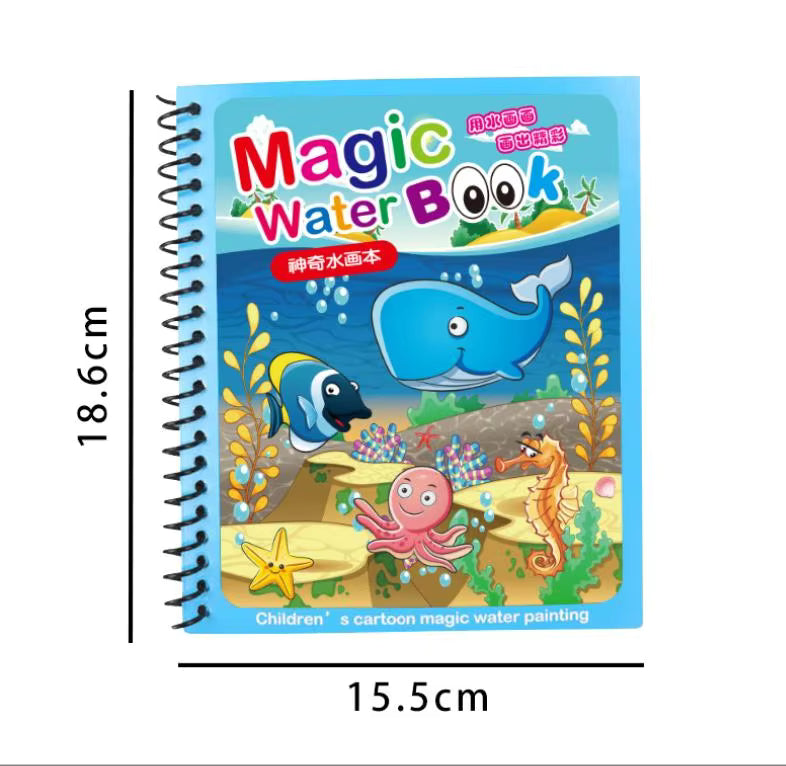 Magic Water Book - Drawing Activity For Kids