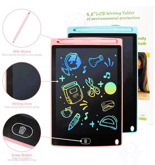 LCD Writing Tablet for Kids- Multicolor Drawing Tablet