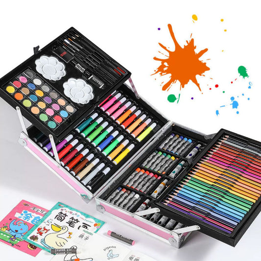 Unicorn Art Set for Kids – All-in-1 Drawing & Painting Kit 145 Pcs Box