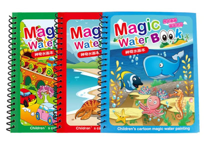 Magic Water Book - Drawing Activity For Kids