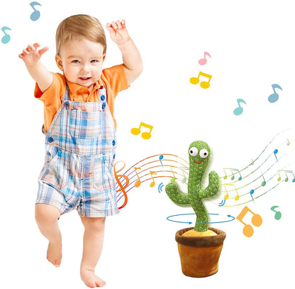 Dancing Talking Cactus Toy (Rechargeable)