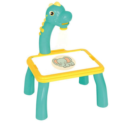 LED Projector Drawing Table for Kids- Random Color/Design