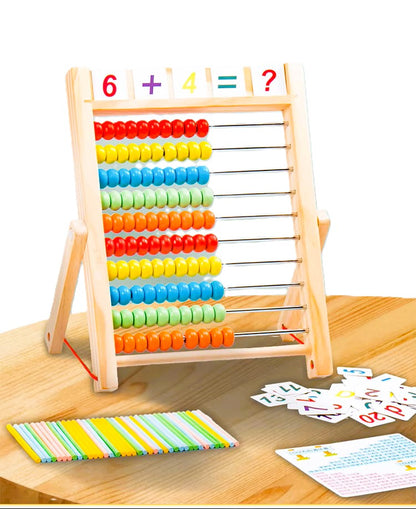 Wooden Abacus Toy – Counting & Math Learning Tool for Kids