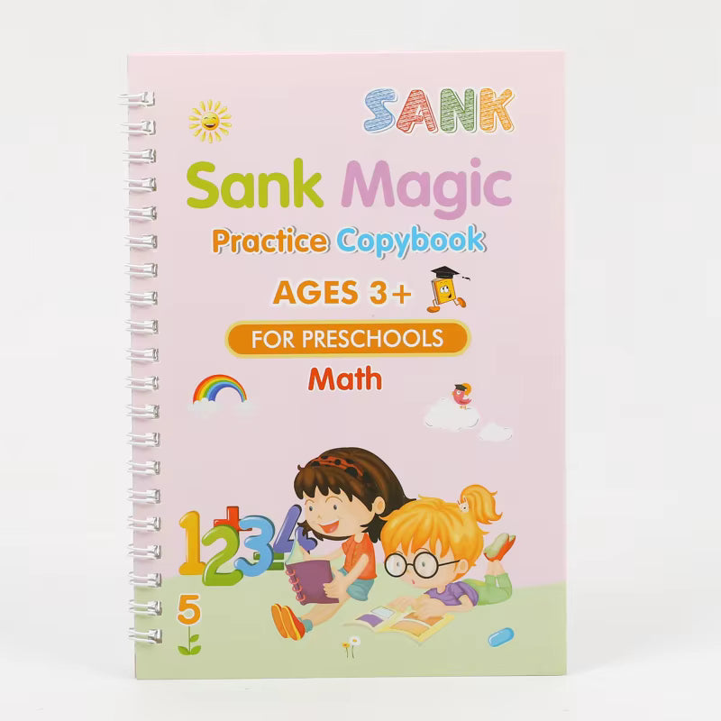 Sank Magic Practice Book Set – 4 Books + Magic Pen