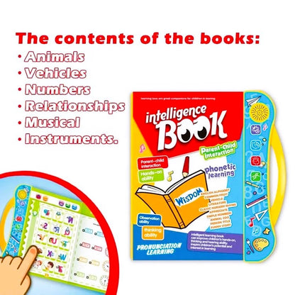 E Book for Kids Early Education - Intelligence Book for Kids - Educational Toy
