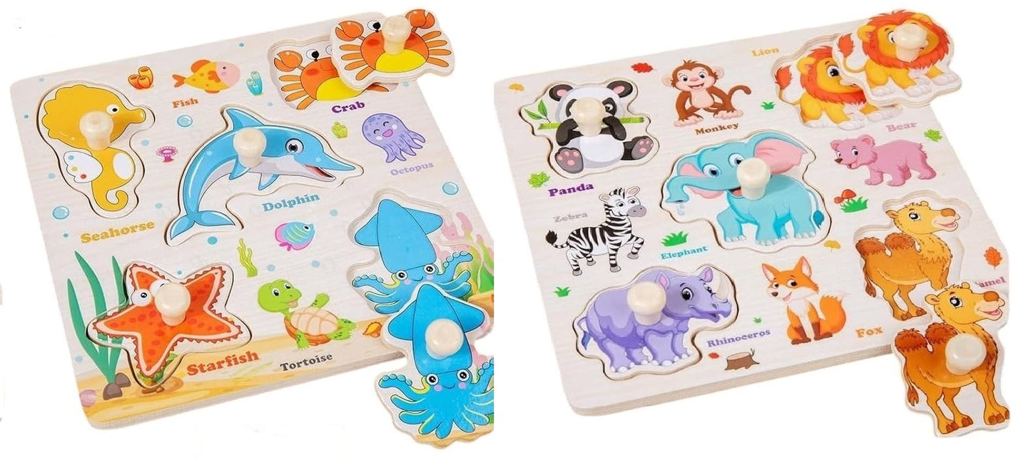 Wooden Puzzle Toy Kids- Educational Toy