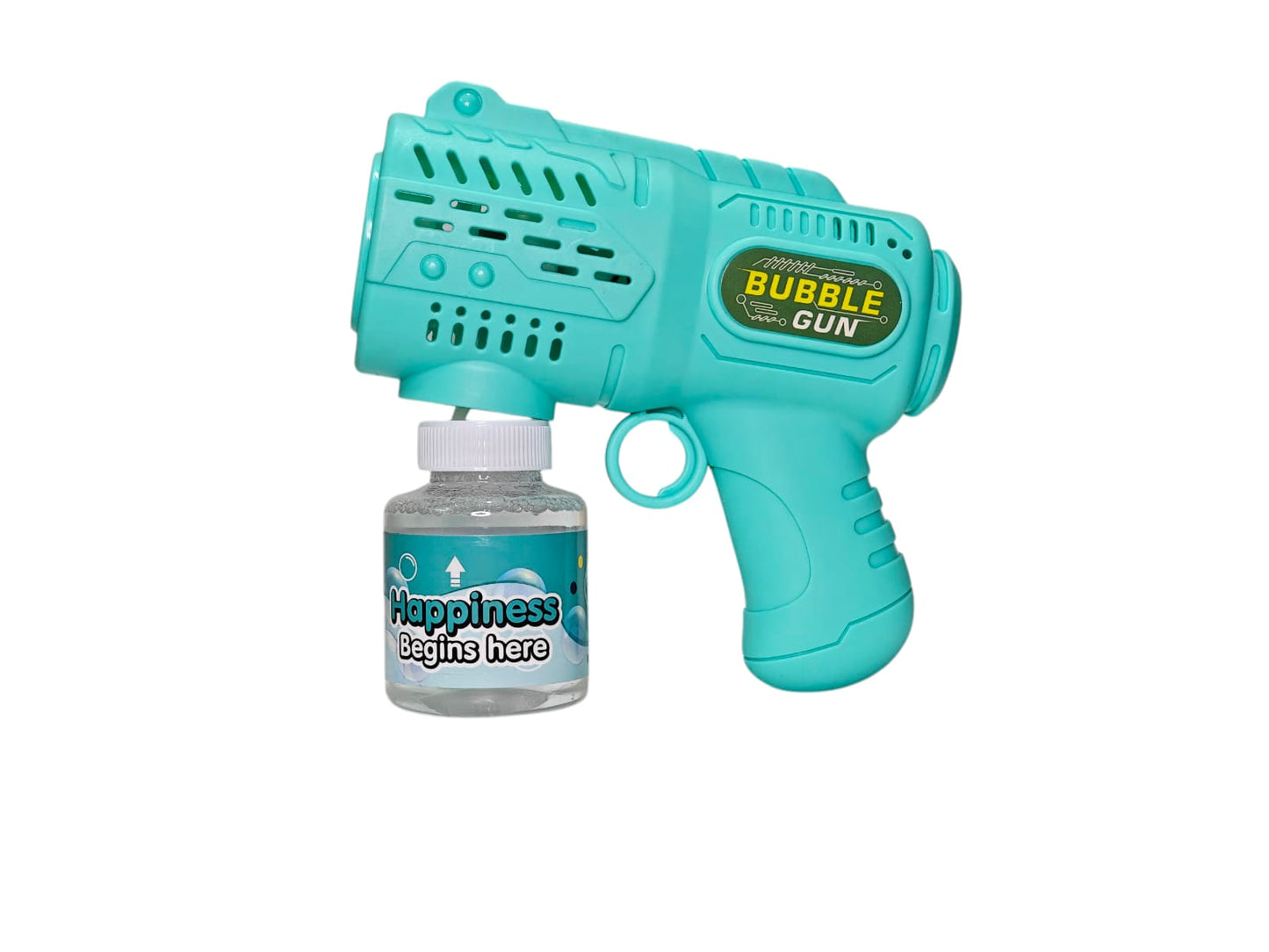 Electric Bubble Gun For Kids-Automatic Bubble Blower With Liquid