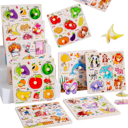 Wooden Puzzle Toy Kids- Educational Toy